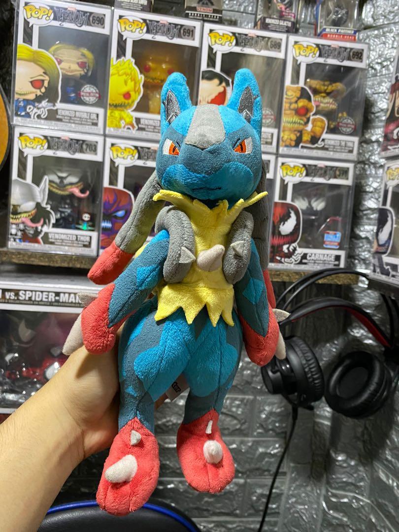 Pokemon Pokemon Center Mega Lucario Plush Hobbies Toys Toys