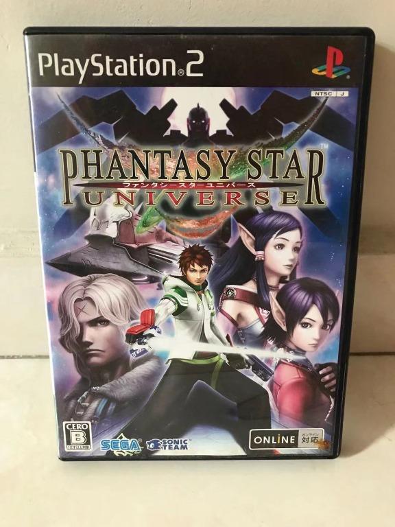 PS2 Phantasy Star Universe JAP ORI