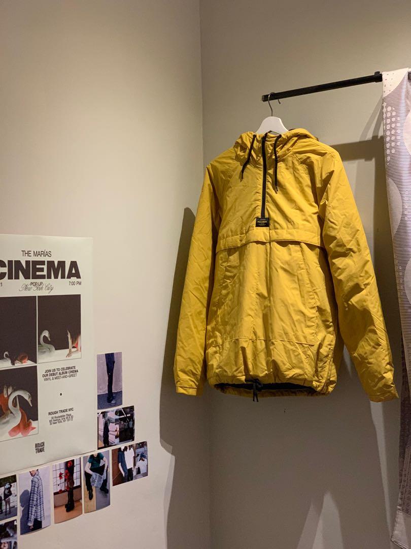 pull and bear half zip jacket