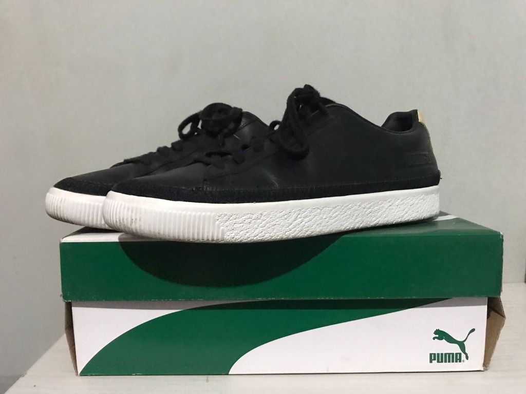 puma basket trim black