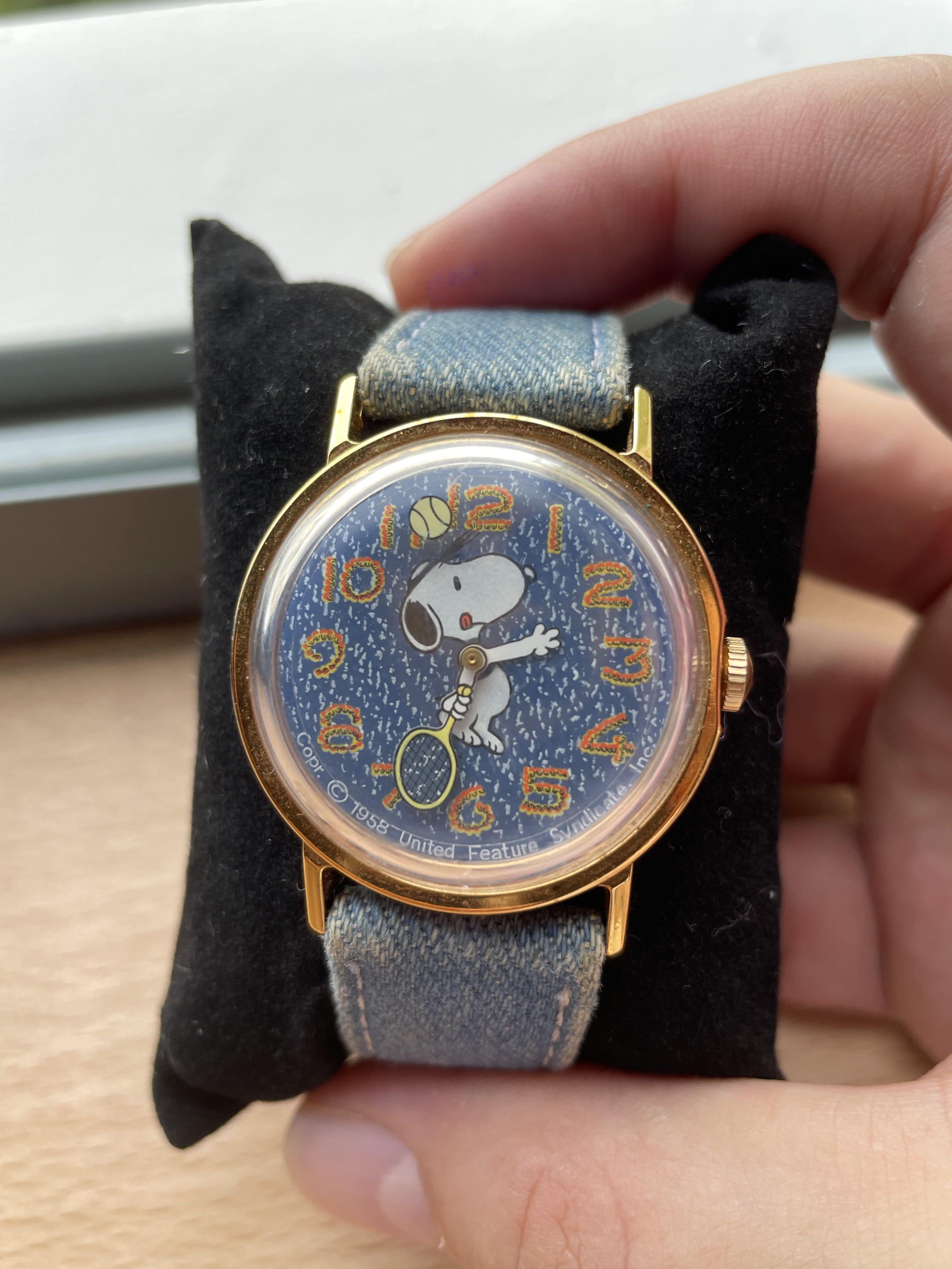 Rare Snoopy Timex Vintage Watch Invincible Ball , Men's Fashion, Watches &  Accessories, Watches on Carousell