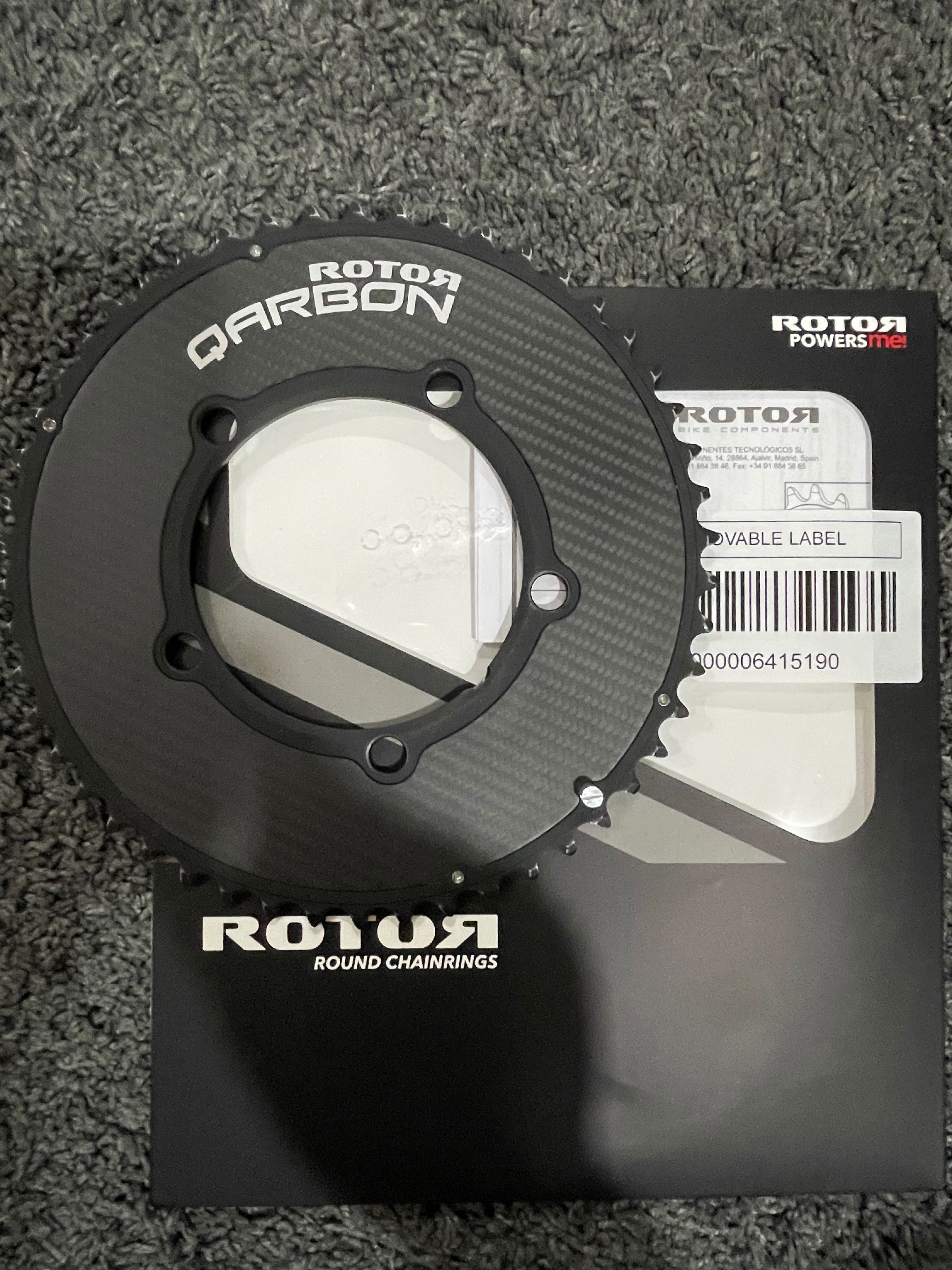 Rotor carbon fibre aero chainring, Sports Equipment, Bicycles & Parts ...