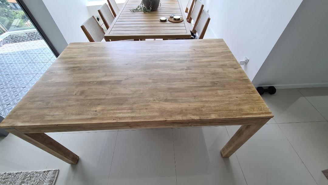 Big wooden table for sale deals