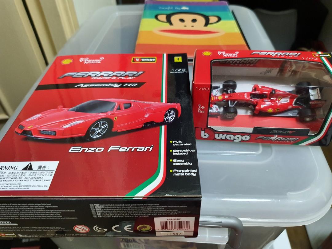 Shell ferrari collection, Hobbies & Toys, Toys & Games on Carousell