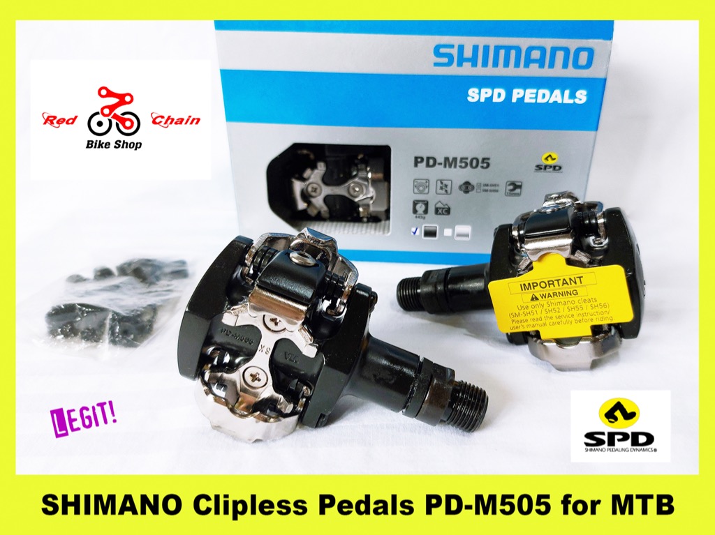Pd m505 shimano pedals sale
