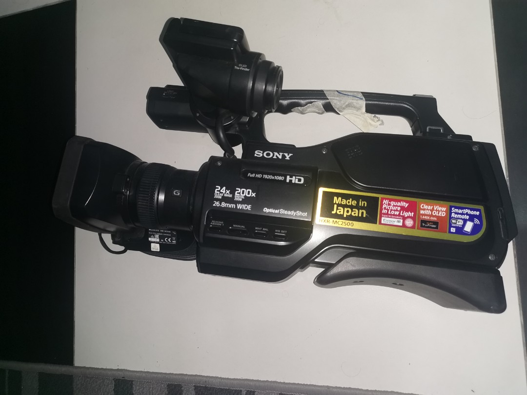 Sony Full HD Camcorder HXRMC2500, Photography, Video Cameras on Carousell