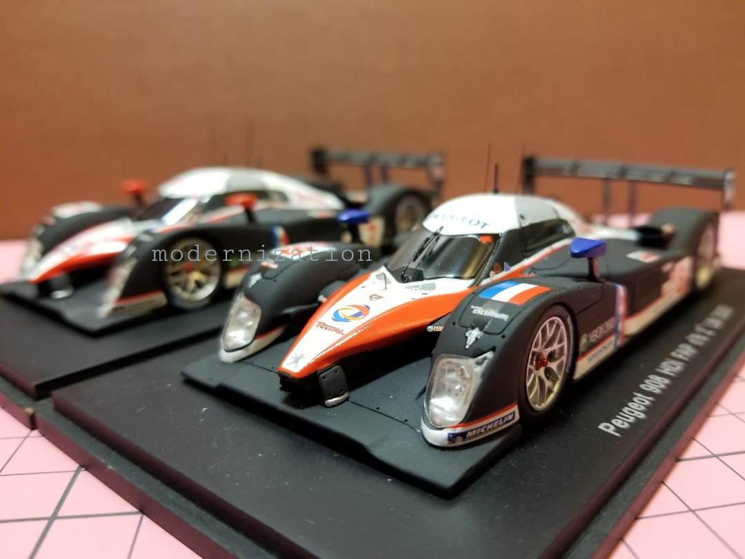 1:43 SPARK S1273 Peugeot 908 HDi FAP Le Mans 2nd 2007 #8