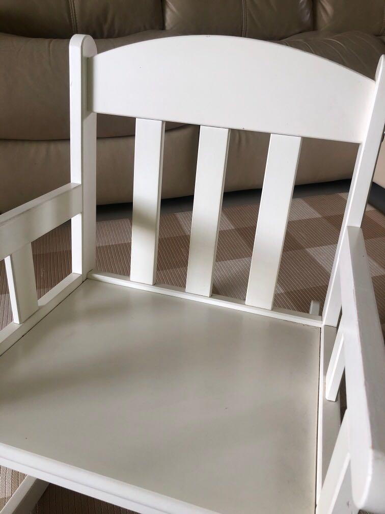 SUNDVIK Rocking Chair, Furniture & Home Living, Furniture, Chairs on