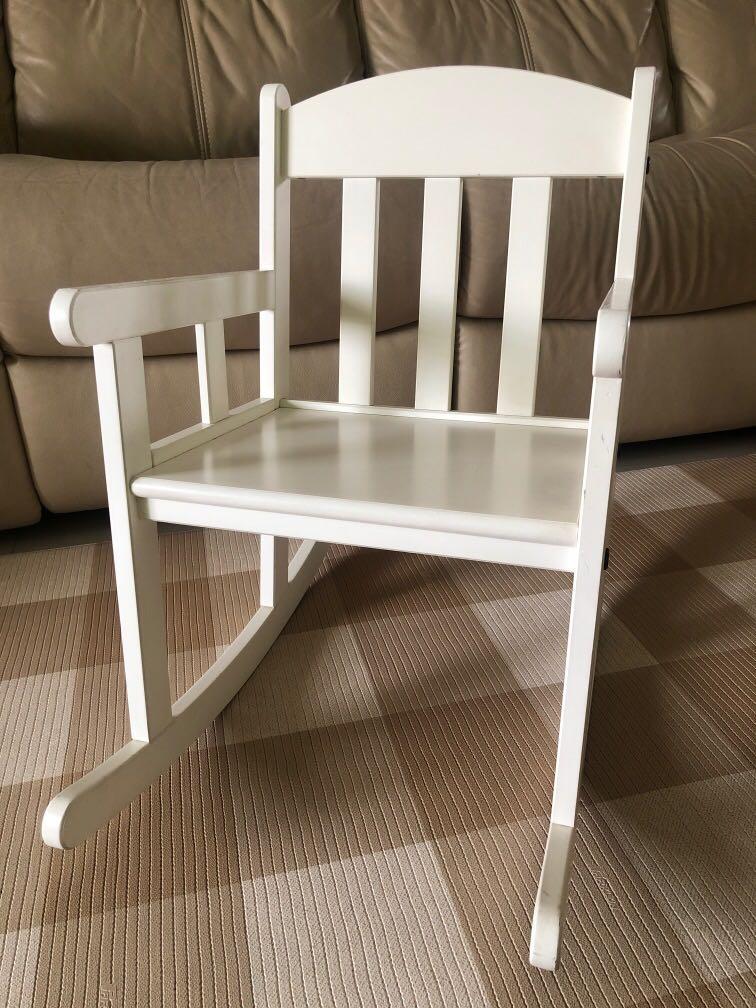 SUNDVIK Rocking Chair, Furniture & Home Living, Furniture, Chairs on