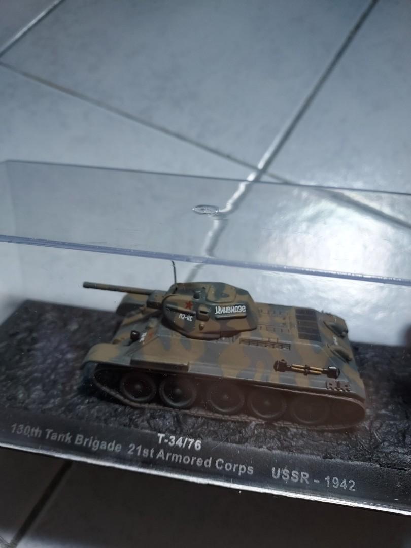 Altaya Armored Fighting Vehicles T34/76 130th Tank Brigade USSR 1942 1:72 