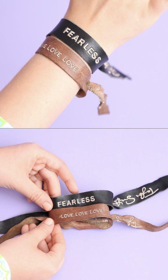 Taylor swift leather bracelet store