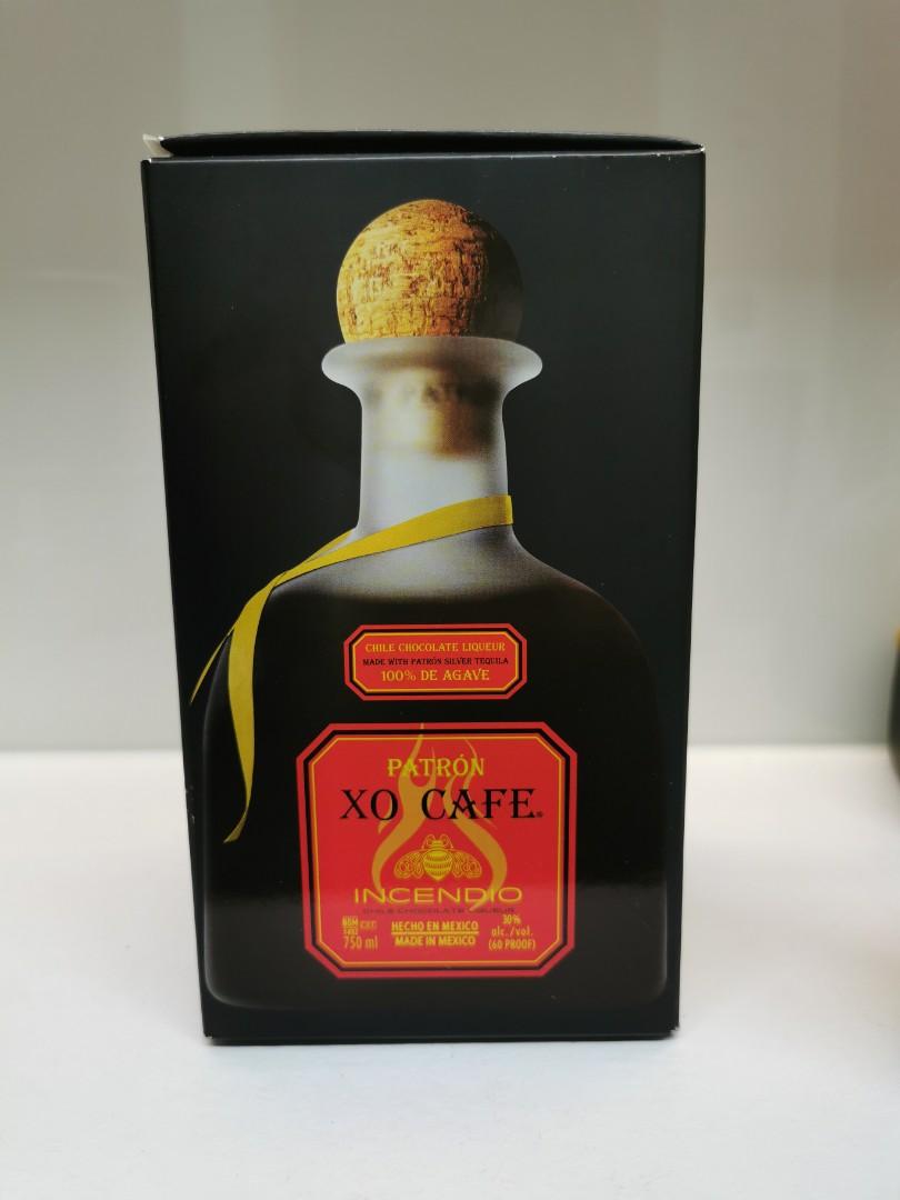 Tequilla Patron XO Cafe Incendio, Food & Drinks, Alcoholic Beverages on