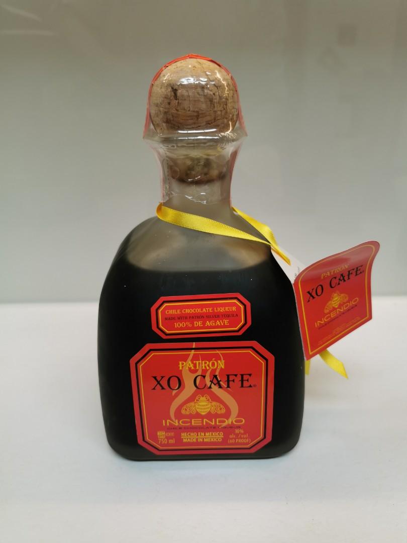 Tequilla Patron XO Cafe Incendio, Food & Drinks, Alcoholic Beverages on