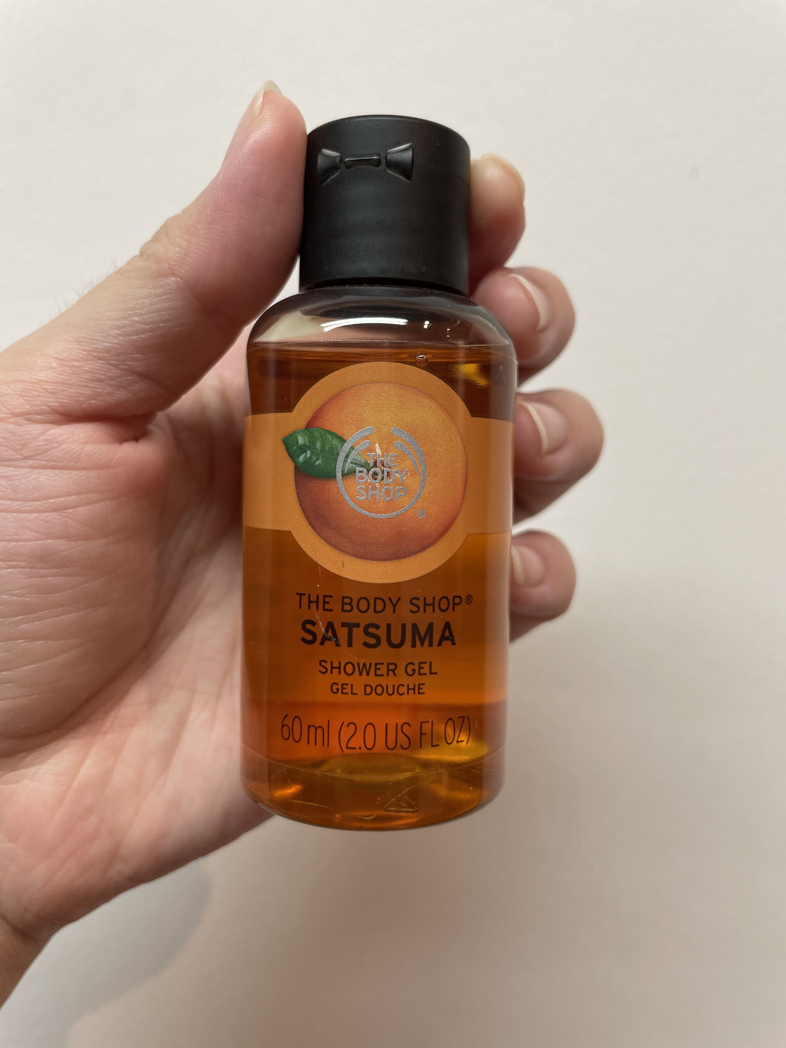 The Body Shop Satsuma Body Gel (60ml), Beauty & Personal Care, Bath