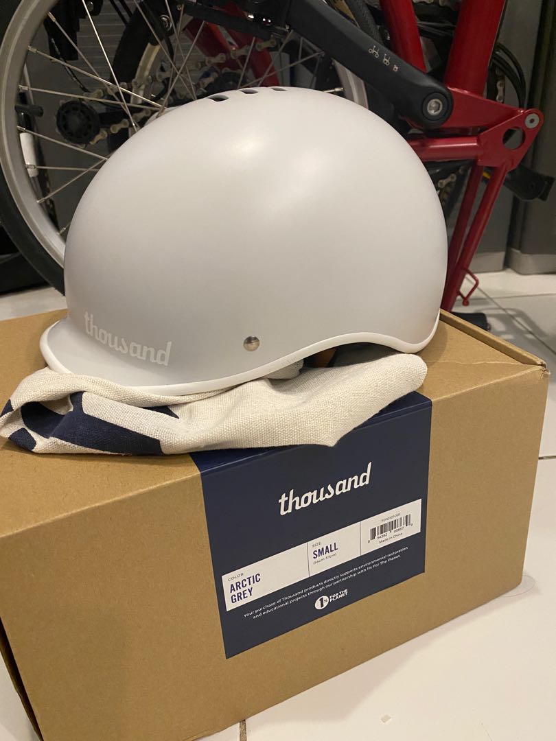 Thousand helmet hotsell arctic grey