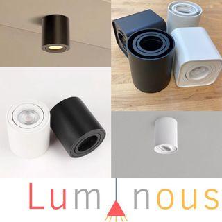 Tin GU10  Surface Mount Led Spot Light