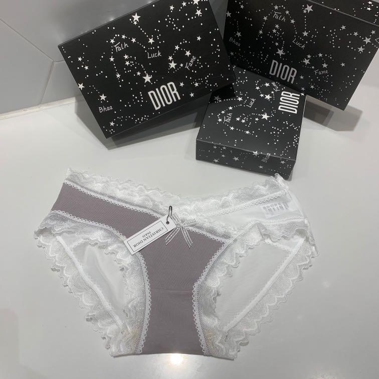 DIOR GREY & RED KNICKERS – Naked Letters