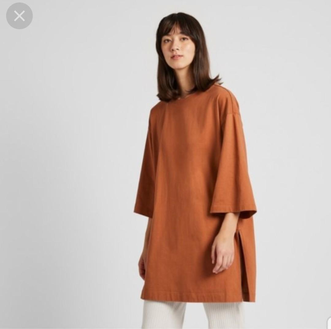 Uniqlo cotton t-shirt dress, Women's ...