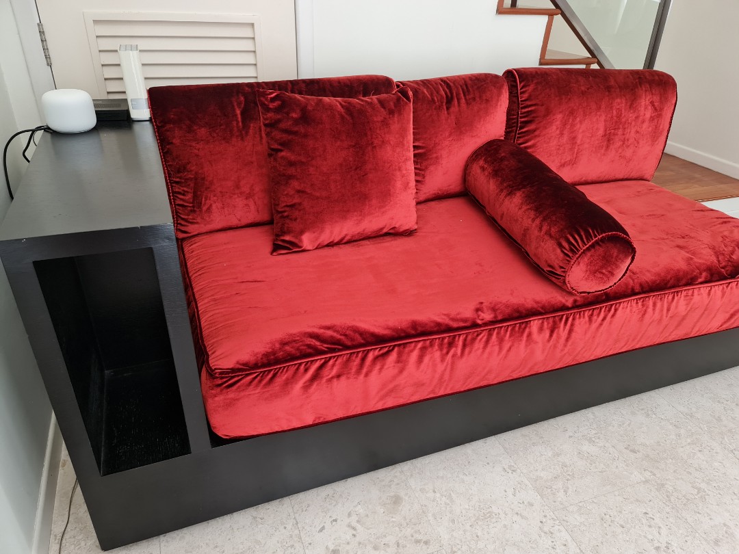 day bed used as sofa