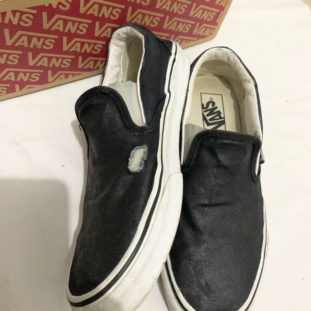 vans slip on size 8