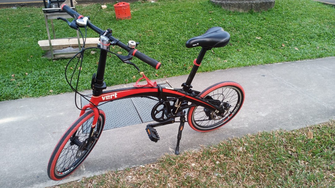 Vert V8 aluminum foldable bicycle 20 inch, Sports Equipment, Bicycles ...