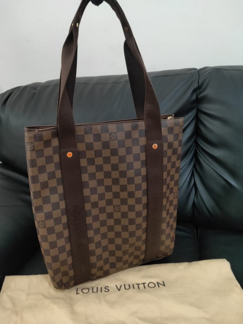 VGC Lv Beaubourg Cabas, shoulder Bag Damier 2008, Barang Mewah, Tas \u0026  Dompet di Carousell