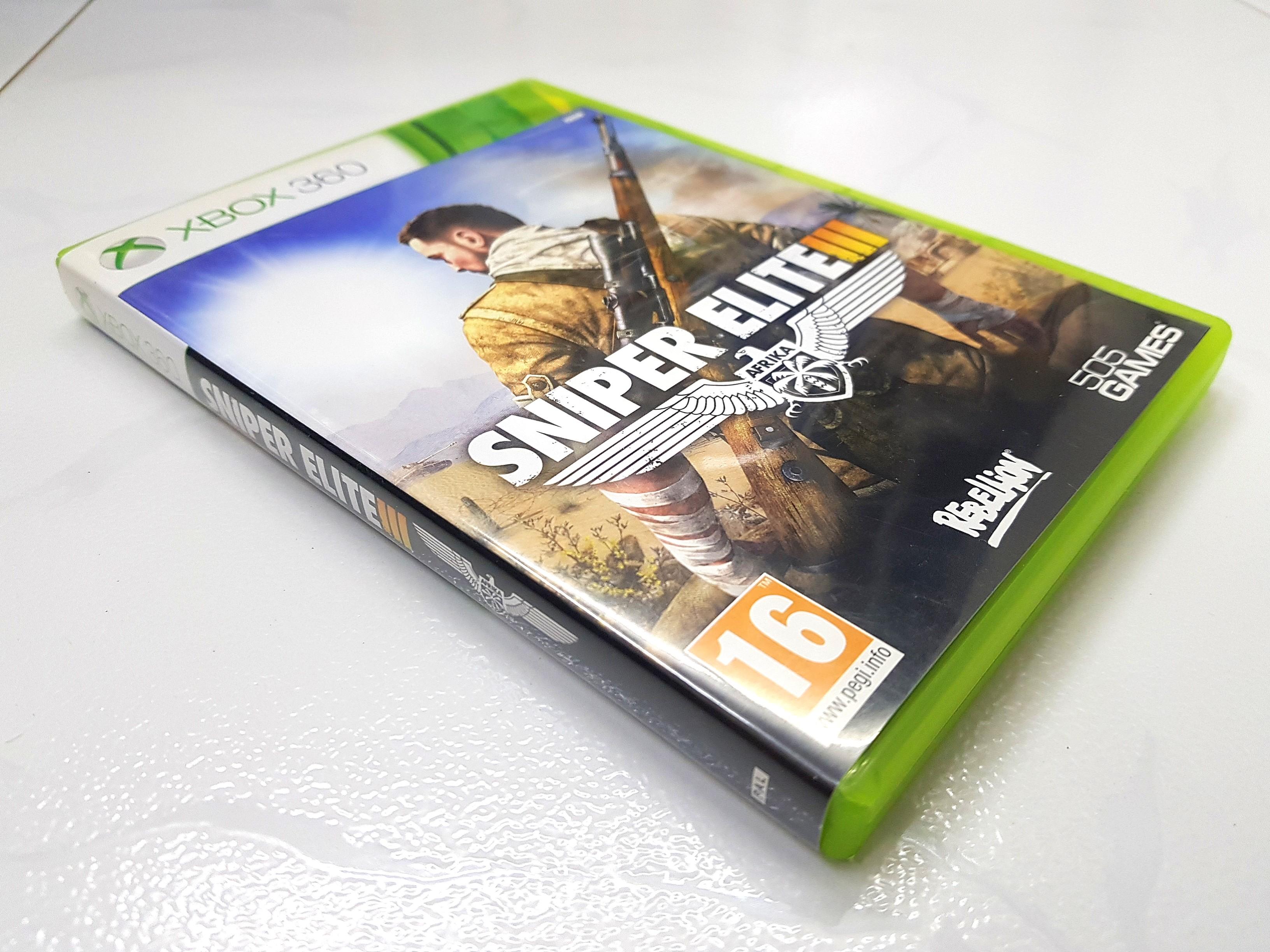 Video Game for XBOX 360 : Sniper Elite III *Used* (PAL / 505 Games / Mature  16+), Video Gaming, Video Games, Xbox on Carousell