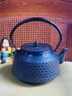 Vintage metallic kettle