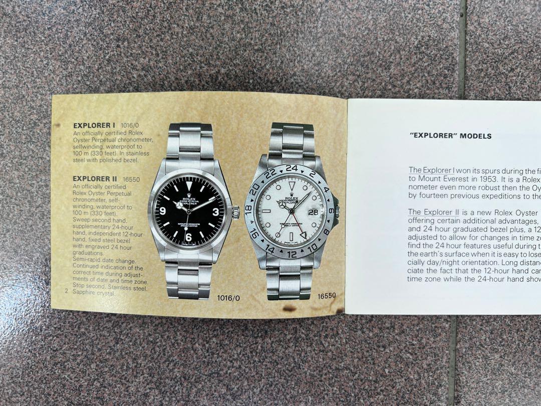 ROLEX ロレックス エクスプローラー 1016 箱 冊子 タグ ヴィンテージ ...