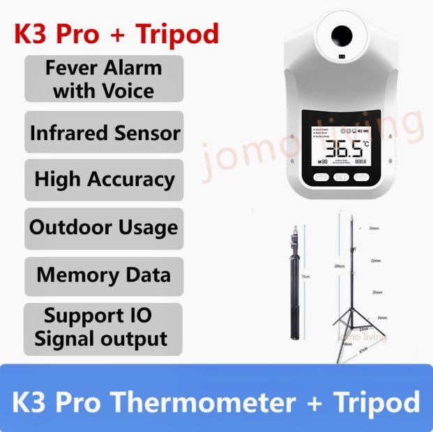 K3 Pro Infrared Thermometer for Adults Non Contact Wall-Mounted