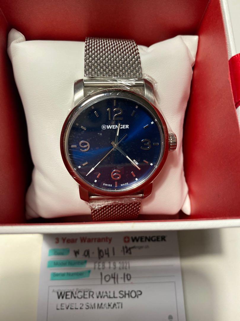 Wenger watch clearance sapphire coated crystal