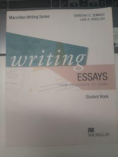 writing ESSAYS  from paragraph to essay