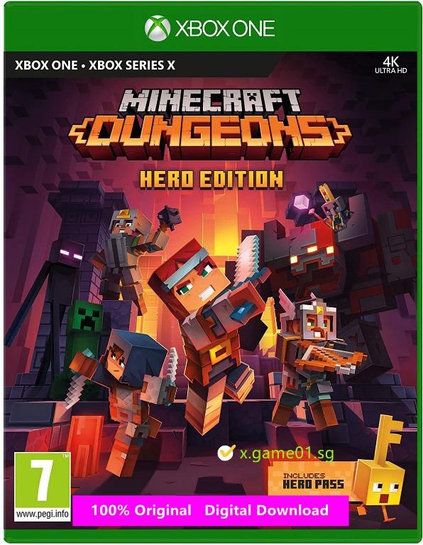 Xbox One Game Series S X Minecraft Dungeons Hero Edition Ultimate Edition Video Gaming Video Games Xbox On Carousell