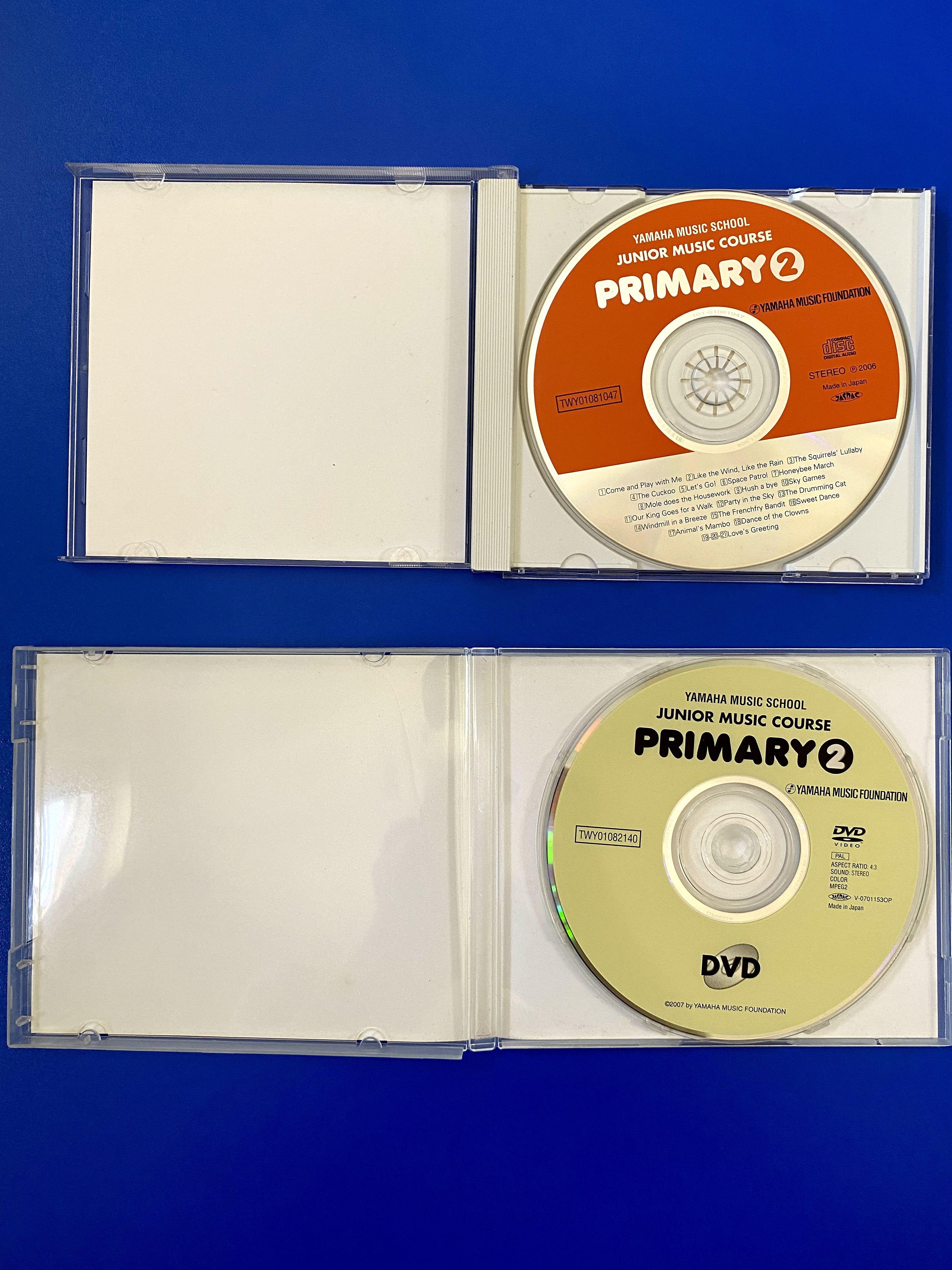 Yamaha JMC Primary 2 CD + DVD, 興趣及遊戲, 音樂、樂器& 配件, 音樂