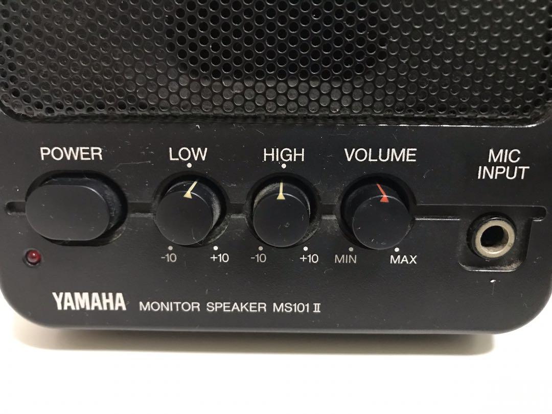 YAMAHA Monitor Speaker MS101ii, 音響器材, 可攜式音響設備 Carousell
