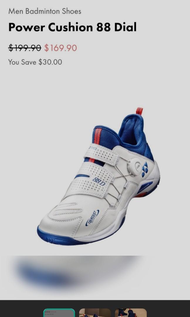 Yonex badminton shoe size 12
