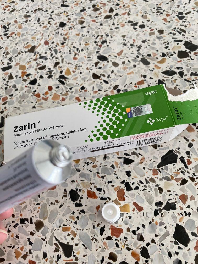 Zarin cream  Expires June 2023, Health & Nutrition, Medical Supplies