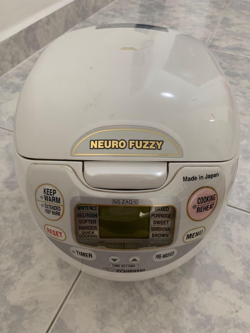 zojirushi neuro fuzzy rice cooker, TV & Home Appliances, Kitchen