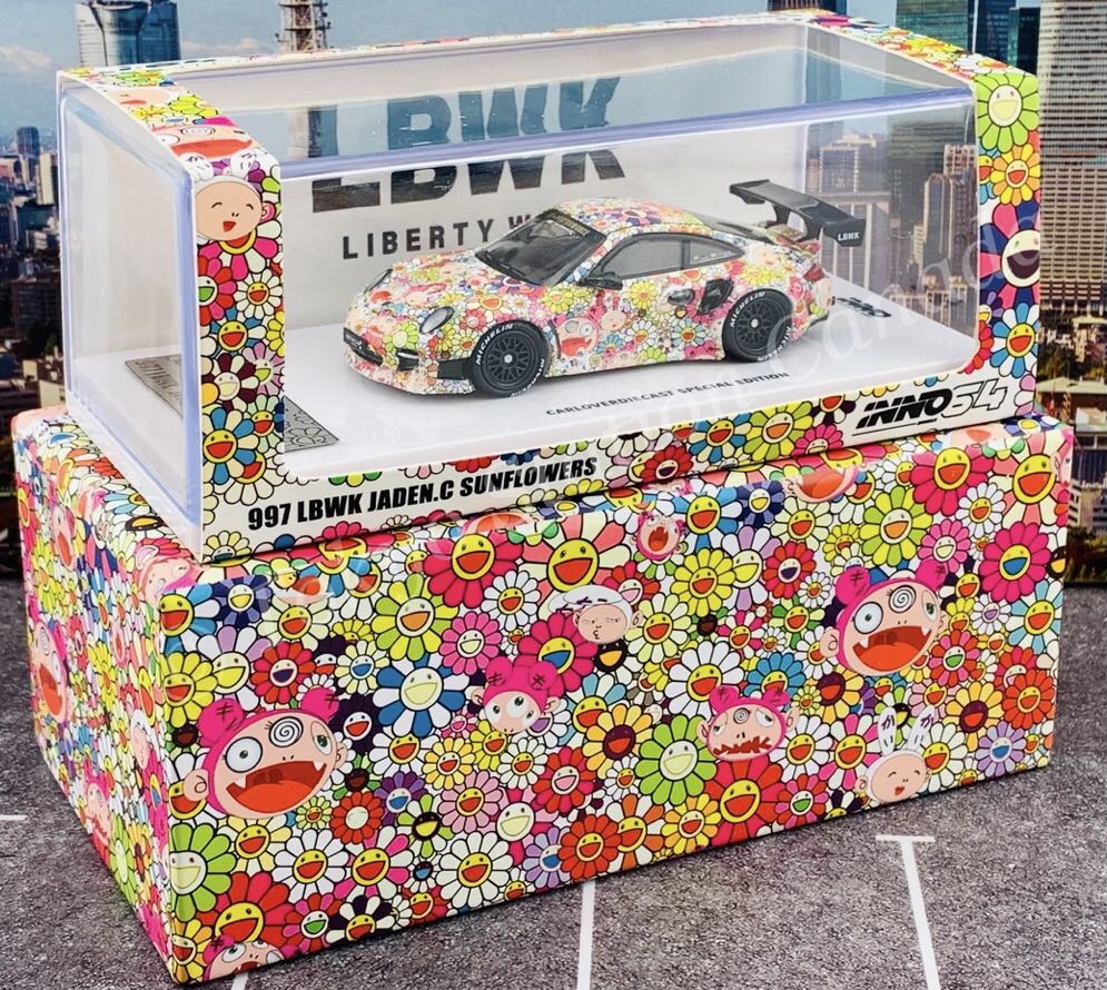全新未開封現貨*村上隆車仔* 1/64 997 LBWK Liberty Walk Jaden