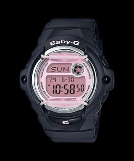 Black Pink BG-169M-1 BG169M-1 BABY-G Sham Shui Po Store In Stock Authentic Product 1 Year Warranty CASIO Watch Casio Babyg Women's Watch Children's/Kids' Adjustable bg169 bg-16964201446613250110