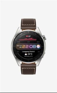 全新香港行貨 HUAWEI WATCH 3 PRO 48MM 時尚款 智能手錶