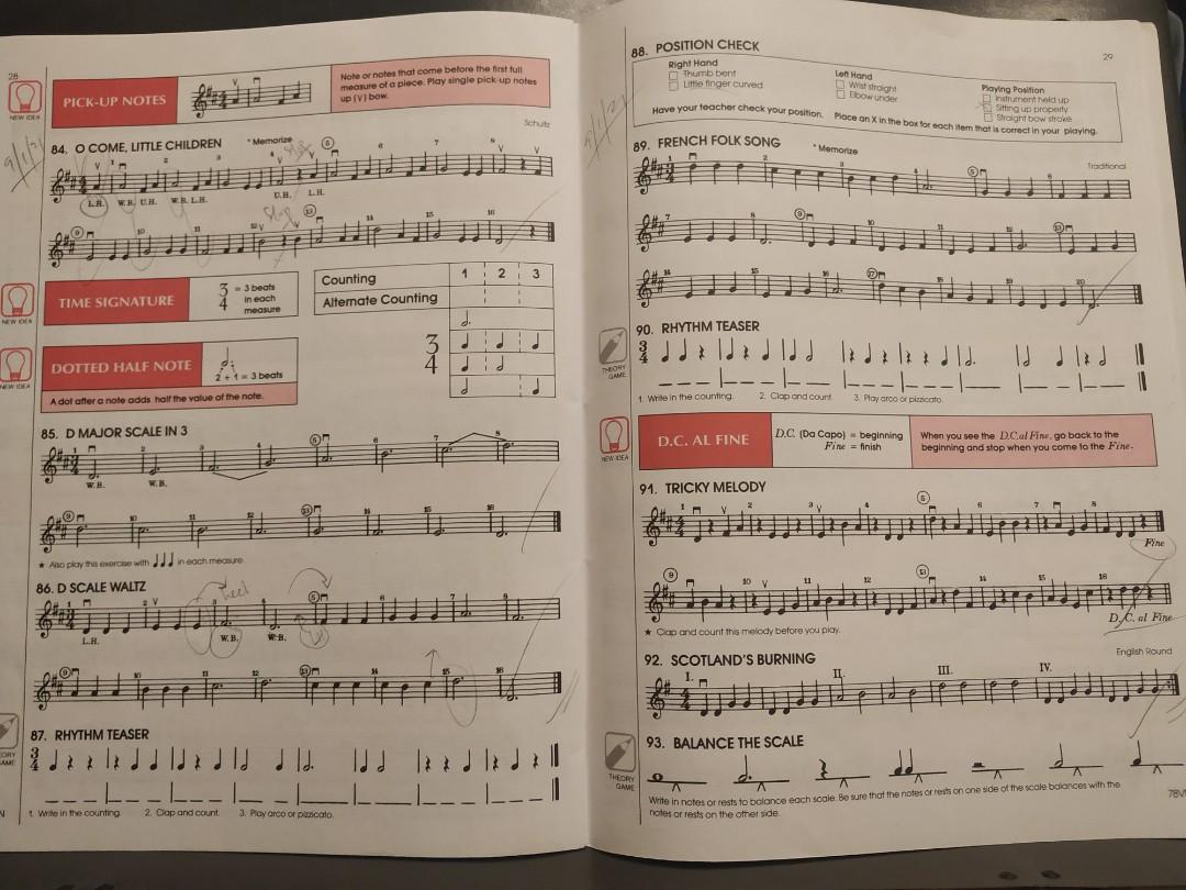 All for Strings Violin Book 1, Hobbies & Toys, Music & Media, Music