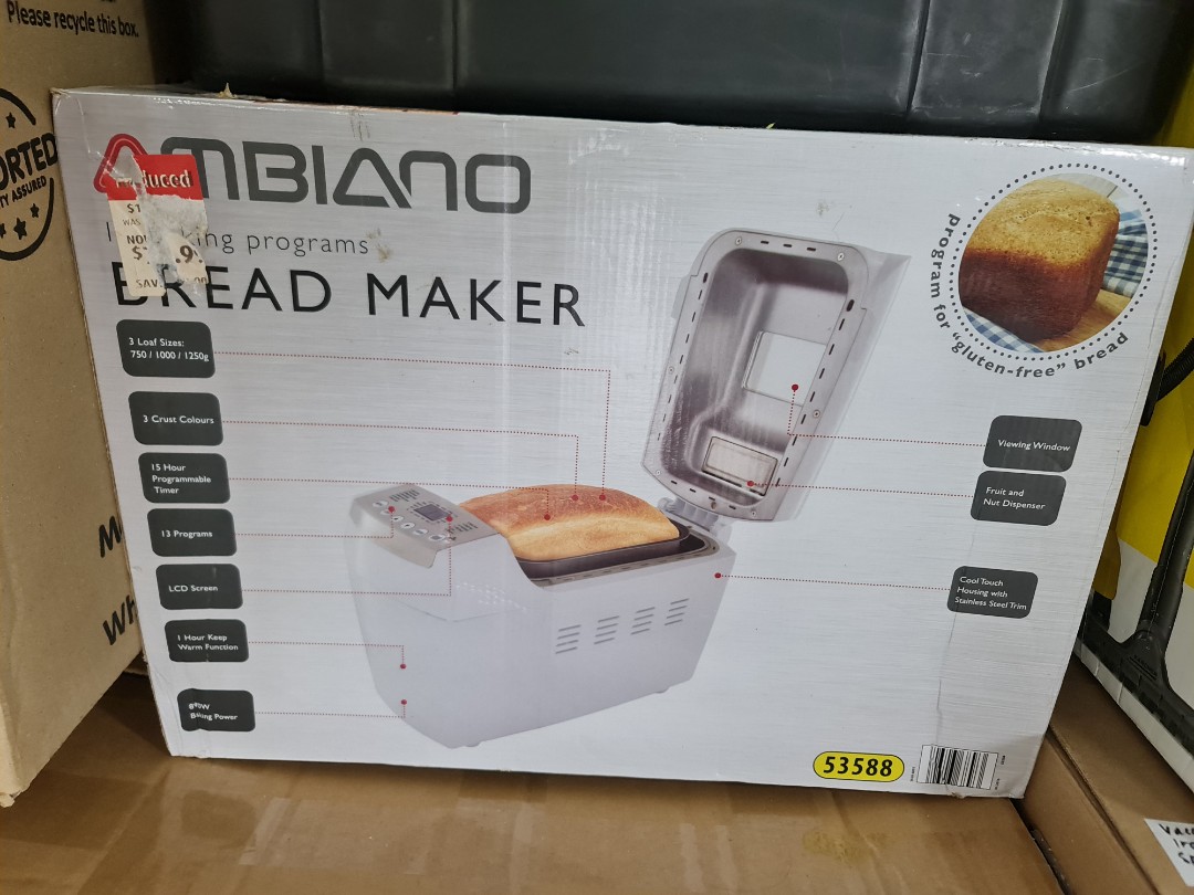 Ambiano Bread Maker, TV & Home Appliances, Kitchen Appliances