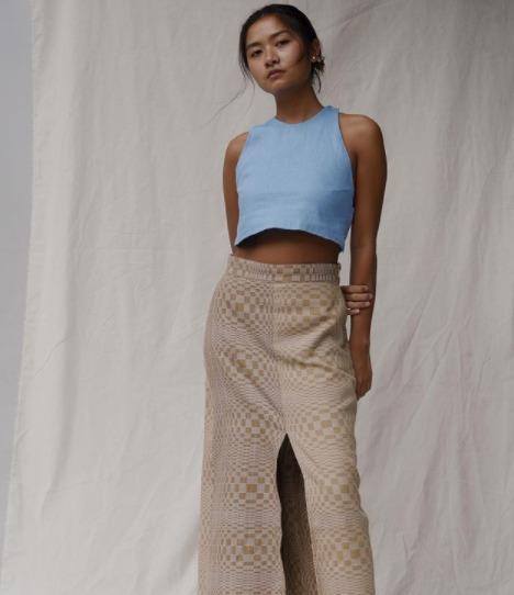 Araw the Line taas top in cerulean (Category: Sleeveless) located in Manila. Submitted by nikkinat (Listing ID 1120120095, Image 1). Description: Love this top but I've got nowhere to be. They've phased this one out of their line so you can't get it from their store anymore. Used once, no when worn Size S Also willing to trade for an Araw Payas top or asymmetrical top in the same size ❤️.