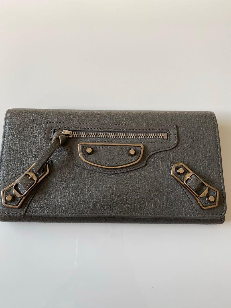 Balenciaga flap wallet store