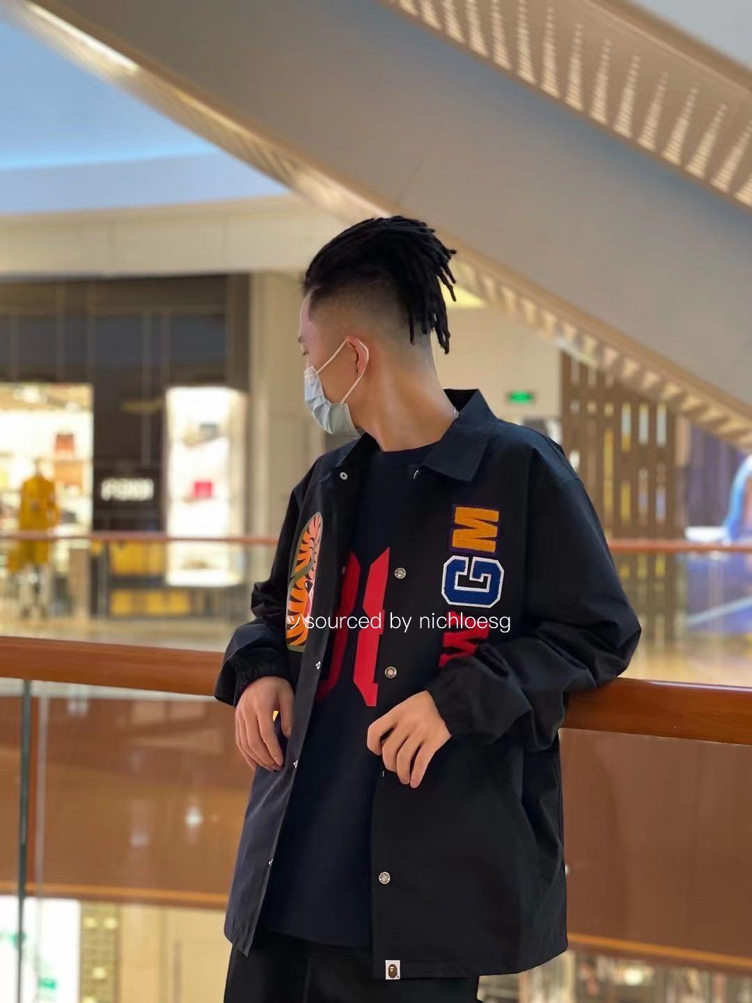 bape shark coach jacket