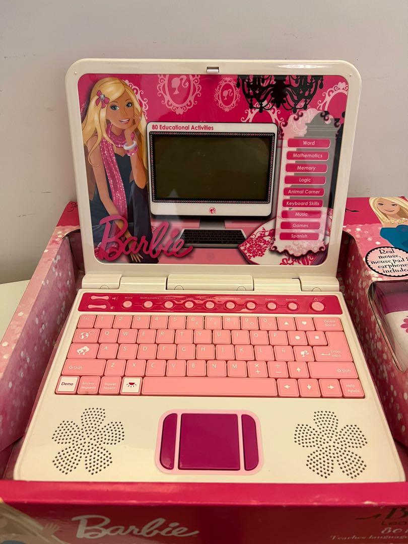 Barbie B Smart Learning Laptop with mouse