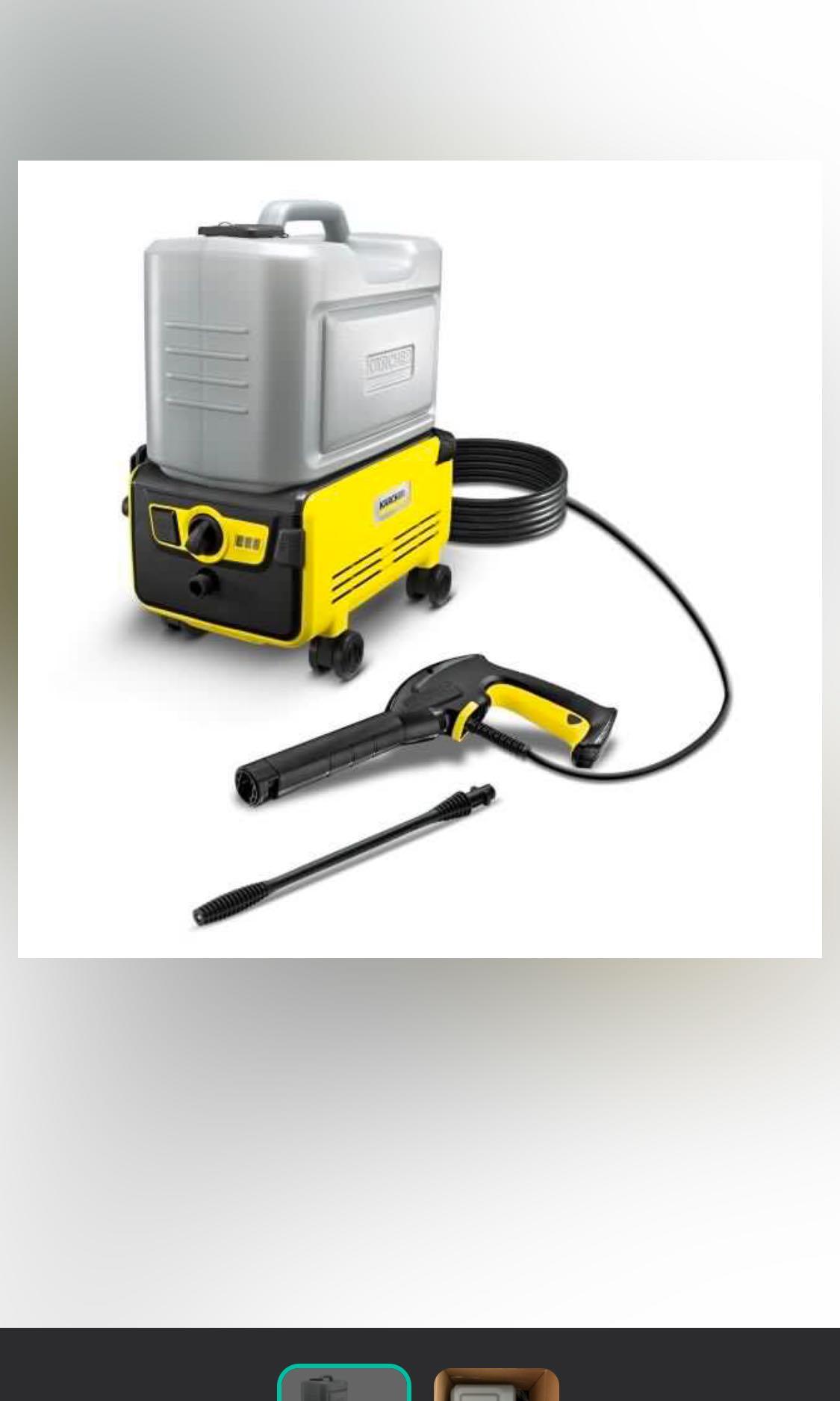 BNIB Karcher K2 follow me cordless pressure washer Car