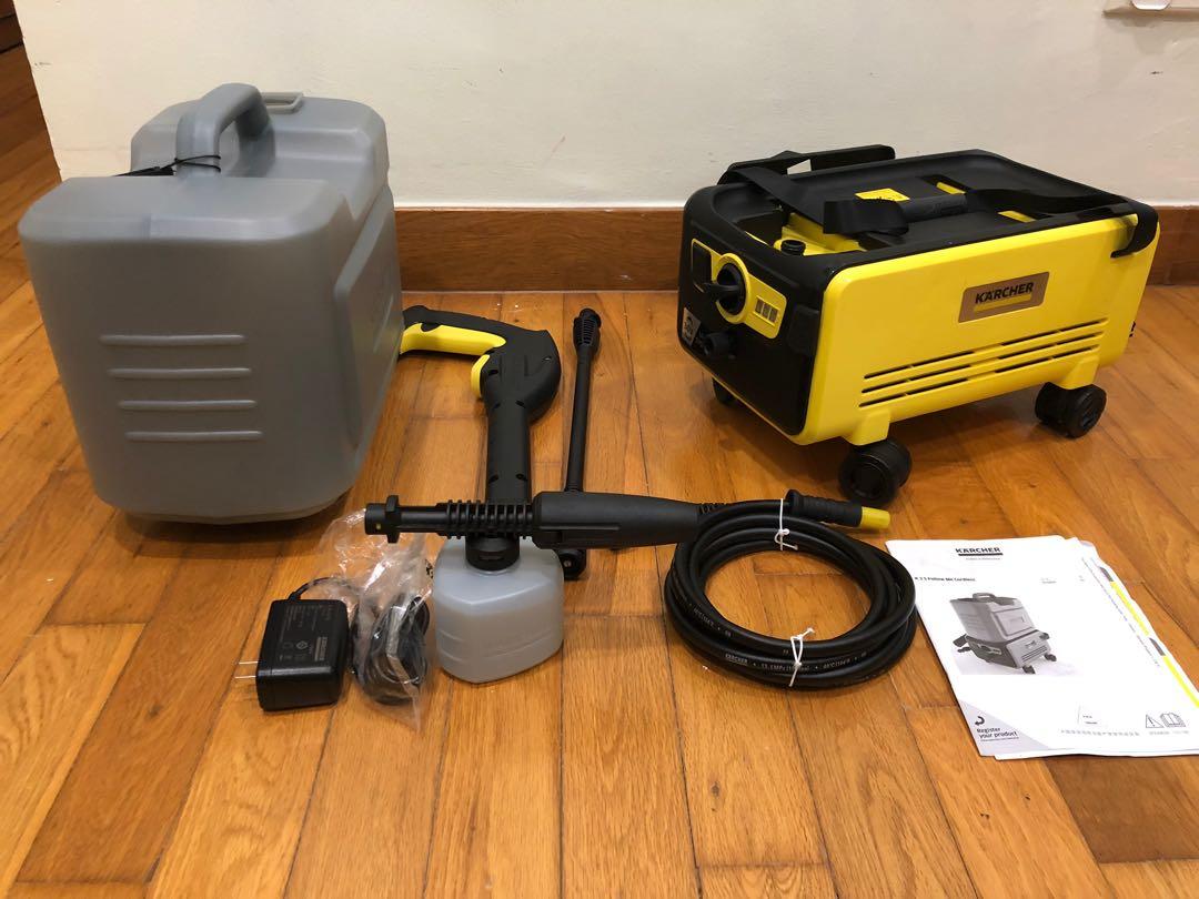 BNIB Karcher K2 follow me cordless pressure washer, Car Accessories, Accessories on Carousell