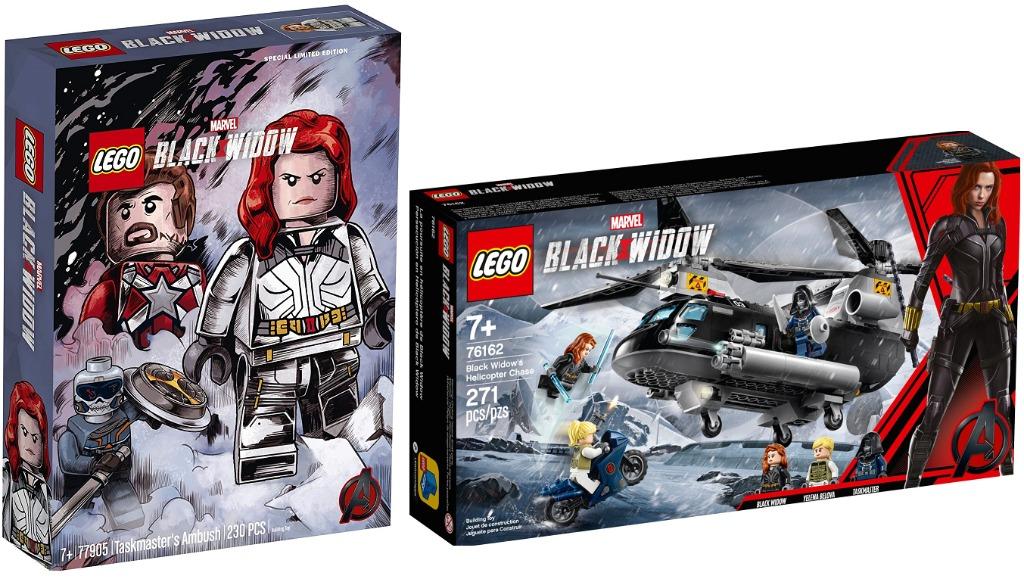 LEGO Marvel Avengers Taskmaster’s Ambush 77905 Exclusive Black Widow Movie Kit 